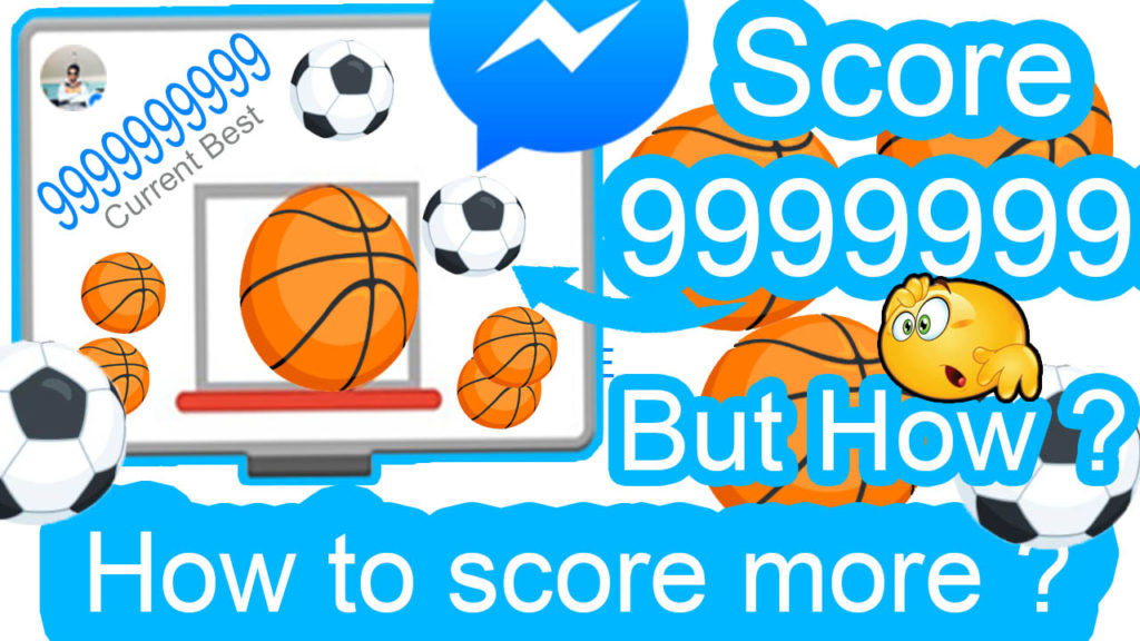 score more in facebook messenger fooball or soccer and basketball