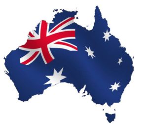 Australia flag, geekymaster
