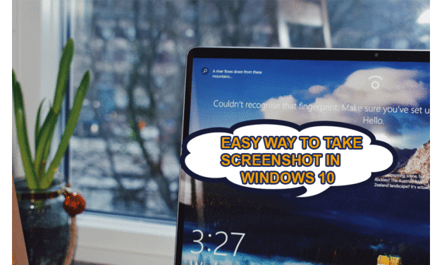 How To Snap A Screenshot On Windows 10?