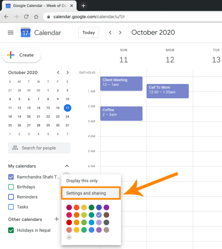 How To Share Google Calendar Link Fanya Crissie